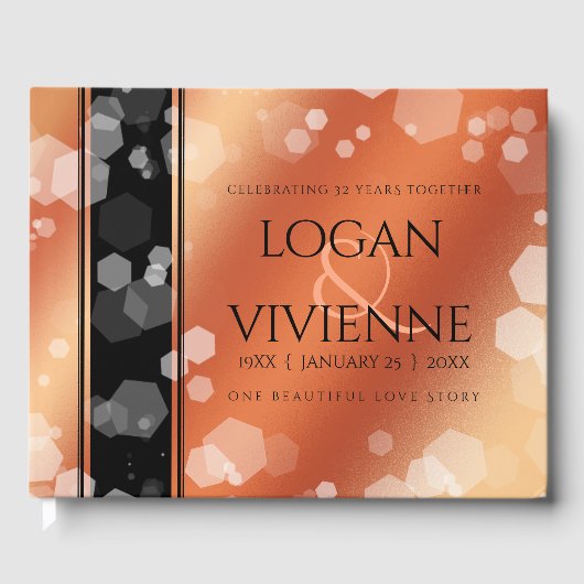 第エレガント8期青銅結婚生誕32年 ゲストブック (正面)