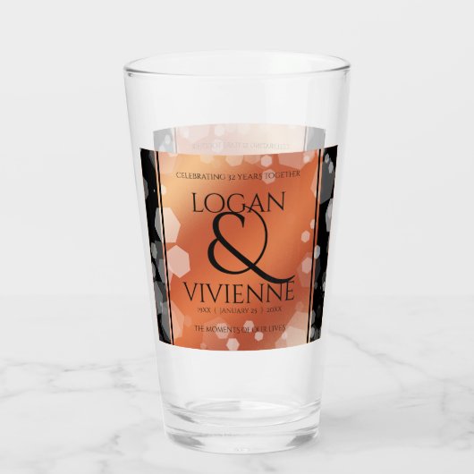 第エレガント8期青銅結婚生誕32年 タンブラーグラス (裏面)