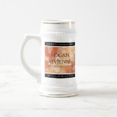 第エレガント8期青銅結婚生誕32年 ビールジョッキ (左)