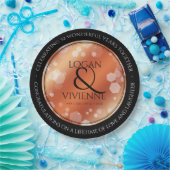 第エレガント8期青銅結婚生誕32年 ペーパープレート (パーティー)