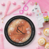 第エレガント8期青銅結婚生誕32年 ペーパープレート (パーティー)