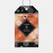 第エレガント8期青銅結婚記念事業お祝い ギフトタグ (正面)