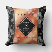 第エレガント8期青銅結婚記念事業お祝い クッション (正面)