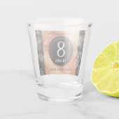 第エレガント8期青銅結婚記念事業お祝い ショットグラス (裏面)