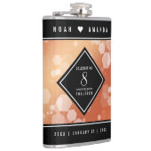 第エレガント8期青銅結婚記念事業お祝い フラスク (右)