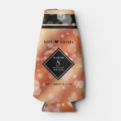 第エレガント8期青銅結婚記念事業お祝い ボトルクーラー (正面)