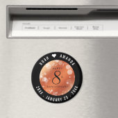 第エレガント8期青銅結婚記念事業お祝い マグネット (インサイチュ (食洗機))