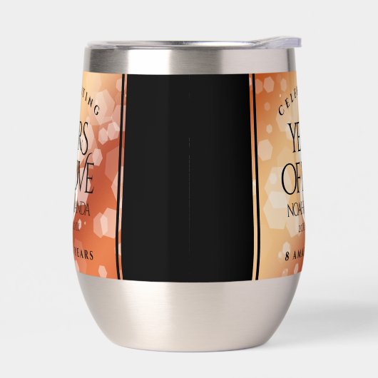 第エレガント8期青銅結婚記念日 (左面)