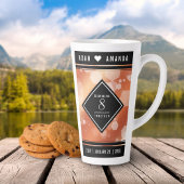 第エレガント8期青銅結婚記念日 カフェラテマグ