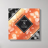 第エレガント8期青銅結婚記念日 キャンバスプリント (正面)