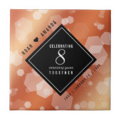 第エレガント8期青銅結婚記念日 タイル (正面)