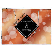 第エレガント8期青銅結婚記念日 ラージペーパーバッグ (裏面)