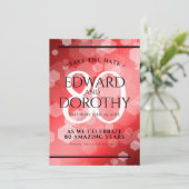 第エレガント80回Rubyの結婚記念日お祝い セーブザデート (スタンド正面)