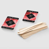 第エレガント80回Rubyの結婚記念日お祝い ハンドファン (組立なし)