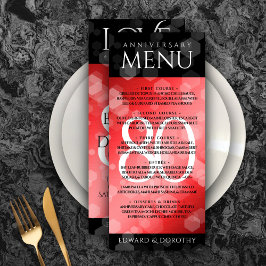 第エレガント80回Rubyの結婚記念日お祝い メニュー