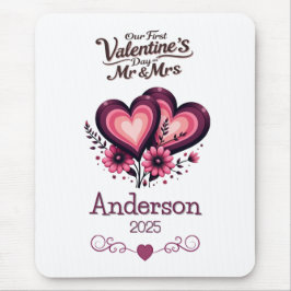 第カスタム1回バレンタインデーのミセス マウスパッド