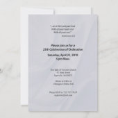 第カスタム25期調整招待状 招待状 (裏面)