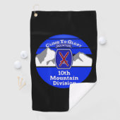 第カッコいい10回山師団「栄光に登る」 ゴルフタオル (インサイチュ)