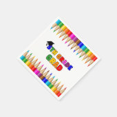 第カラフル五級卒業党 スタンダードカクテルナプキン (角)