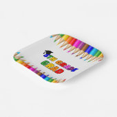 第カラフル五級卒業党 ペーパープレート (傾斜あり)