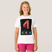 第カラフル4女子Tシャツ Tシャツ (正面フル)