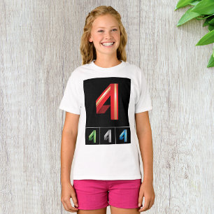 第カラフル4女子Tシャツ Tシャツ