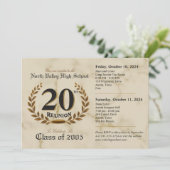 第クラシック20期高校懇親会- 2日間イベント 招待状 (スタンド正面)