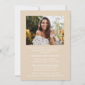 第スタイリッシュエレガント2期パーティの招待状 招待状 (裏面)