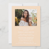 第スタイリッシュエレガント2期パーティの招待状 招待状 (裏面)