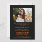 第スタイリッシュエレガント2期パーティの招待状 招待状 (裏面)