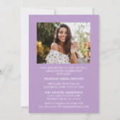 第スタイリッシュエレガント2期パーティの招待状 招待状 (裏面)