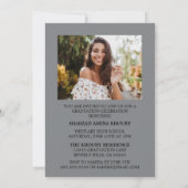 第スタイリッシュエレガント2期パーティの招待状 招待状 (裏面)