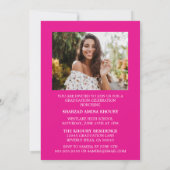 第スタイリッシュエレガント2期パーティの招待状 招待状 (裏面)