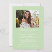 第スタイリッシュエレガント2期パーティの招待状 招待状 (裏面)