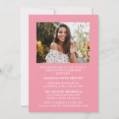 第スタイリッシュエレガント2期パーティの招待状 招待状 (裏面)