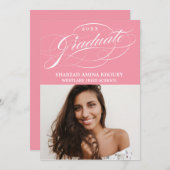 第スタイリッシュエレガント2期パーティの招待状 招待状 (正面/裏面)