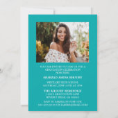 第スタイリッシュエレガント2期パーティの招待状 招待状 (裏面)