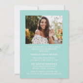 第スタイリッシュエレガント2期パーティの招待状 招待状 (裏面)