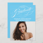 第スタイリッシュエレガント2期パーティの招待状 招待状 (正面/裏面)