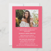 第スタイリッシュエレガント2期パーティの招待状 招待状 (裏面)