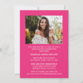 第スタイリッシュエレガント2期パーティの招待状 招待状 (裏面)