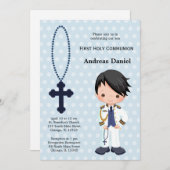 第スペインの一代提督の少年 招待状 (正面/裏面)