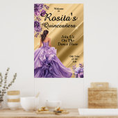 第スペインの15誕生日キンセアニェラ ポスター (キッチン)