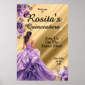 第スペインの15誕生日キンセアニェラ ポスター (正面)
