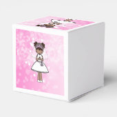 第パーソナライズされた一交記念日 フェイバーボックス (裏面サイド)