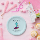 第パーソナライズされた一聖餐式 ペーパープレート (パーティー)