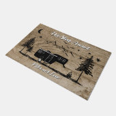 第パーソナライズされた素朴五輪 ドアマット (アングル)