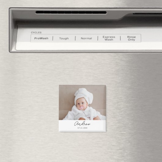 第パーソナライズされた2回第3回第10回誕生日パーティーお願い マグネット (インサイチュ (食洗機))