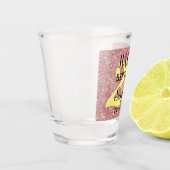 第パーソナライズされた20誕生日ショットガラス ショットグラス (左)