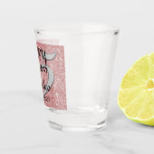 第パーソナライズされた25誕生日ショットガラス ショットグラス (右)